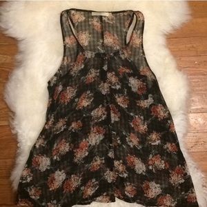 Floral Tank Top